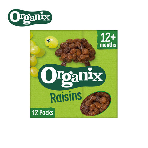 Organix Mini Organic Raisin Boxes 12s - 12mths+