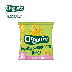 Organix - Melty Sweetcorn Rings (6 mnths+)