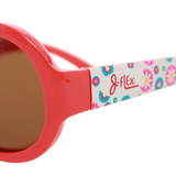 J-Flex - Polarized kids sunglasses - Floral Red