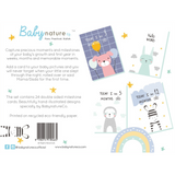BabynatureCo. - Baby Milestone Cards