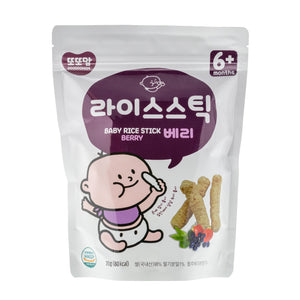 [3 for $12] DDODDOMAM Organic Rice Stick Berry (6 mnths+)