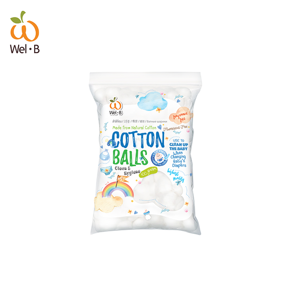 Wel-B Cotton ball 100g/Bag