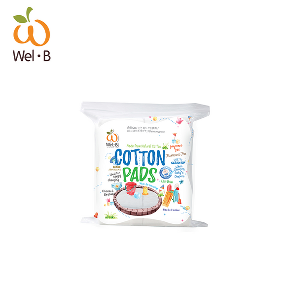 Wel-B Cotton Pad (90 pieces/pack)