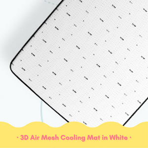 Ggumbi - 3D Air Mesh Mat (White)