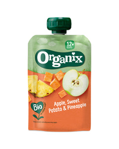 Organix - Apple Sweet Potato & Pineapple Pouch - 100G