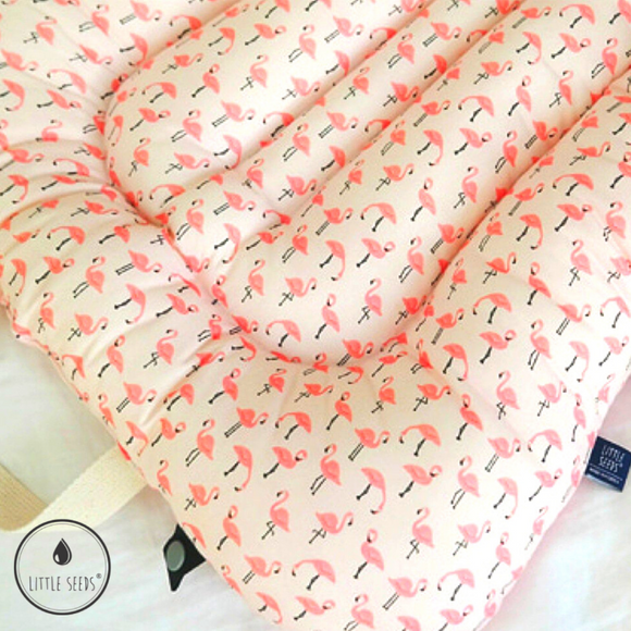 Little Seeds - Baby Portable Bedding Set - Flamingo