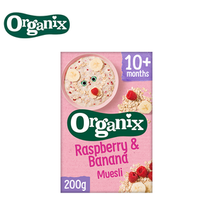 Organix - Organic Raspberry & Banana Muesli - 10mths+